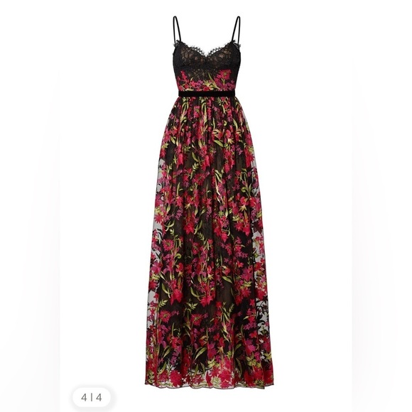 Marchesa Notte
Embroidered Lace Gown size 6 long. - Picture 7 of 14